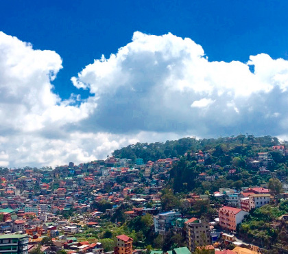 The streets of Baguio