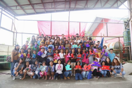 Why we did charity activity in Irisan elementary school